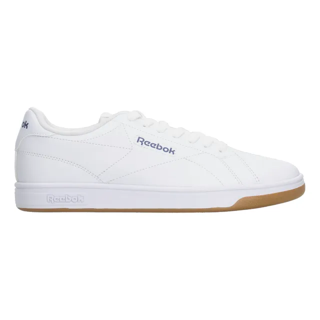 Tenis Hombre Reebok Court Clean Blanco Casual Cómodo Clásico Versátil Liso Agujetas Para Caballero