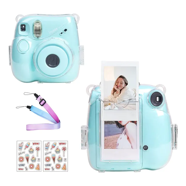 Wogozan Funda Transparente Para Fujifilm Instax Mini 7+ C...