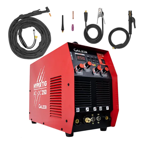 Maquina Solda Tig Ac/dc 250amp Para Aluminio 220v Monof. Ta2
