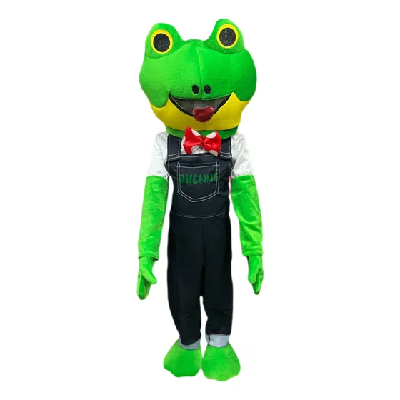 Disfraz Rana Rhenne Cosplay Lara Campos Tipo Botarga Verde 12