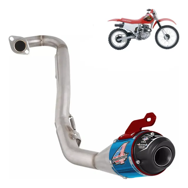 Escapamento Xr 200 Esportivo Completo Powercore 4 Off Road