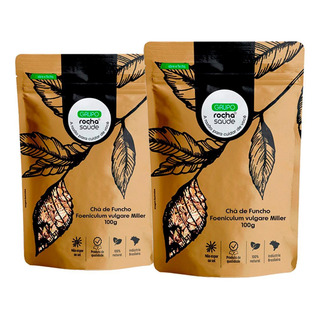 Kit 2 Pct Chá De Funcho - Foeniculum Vulgare Miller - 100g Kit 2 Pct Chá De Funcho - Foeniculum Vulgare Miller - 100g