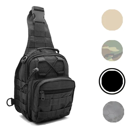 Bolso Cruzado Táctico Militar Pechera Uso Rudo Impermeable
