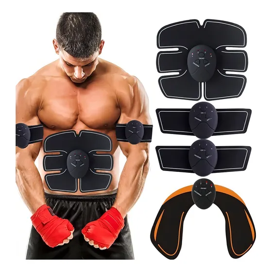 Tonificador 5 Em 1 Muscular Abdominal Estimulo Eletrico 9