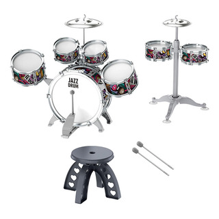 Batería Para Niños Principiantes, Iluminación Musical Batería Para Niños Principiantes, Iluminación Musical