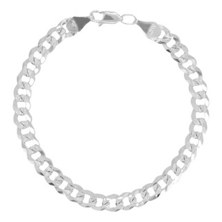Esclava Plata .925 Hombre Barbada Diamantada Esclava Plata .925 Hombre Barbada Diamantada