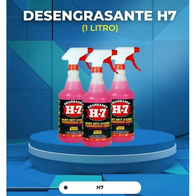 Desengrasante H-7 De Litro Para Uso En General Casa/vehiculo