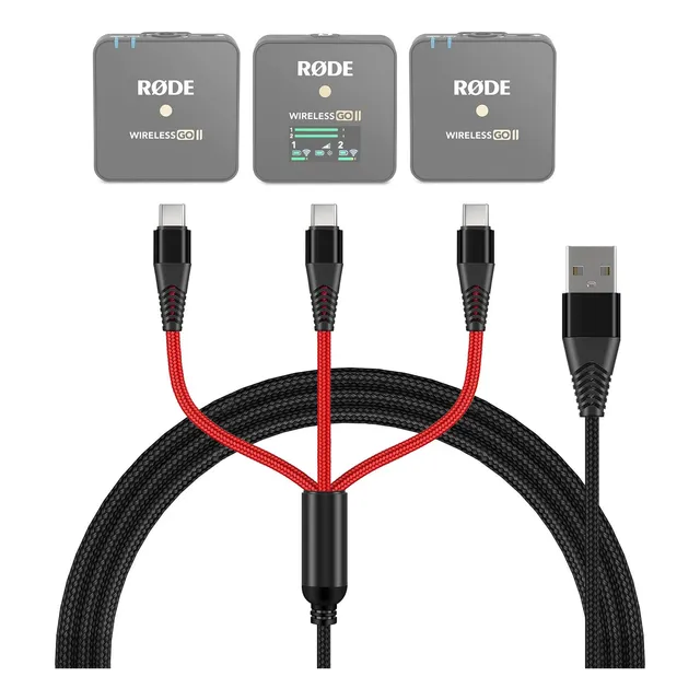 Cable Usb C De Repuesto Para Micrófono Rode Wireless Go Ii