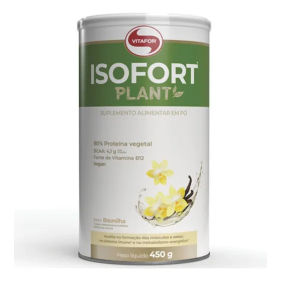 Isofort Plant Baunilha 450g Vitafor