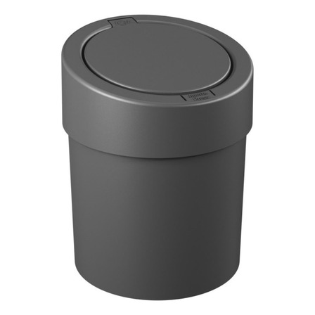 Lata De Lixo Brinox Press Fosca Orgânico Plásticochumbo Lata De Lixo Brinox Press Fosca Orgânico Plásticochumbo