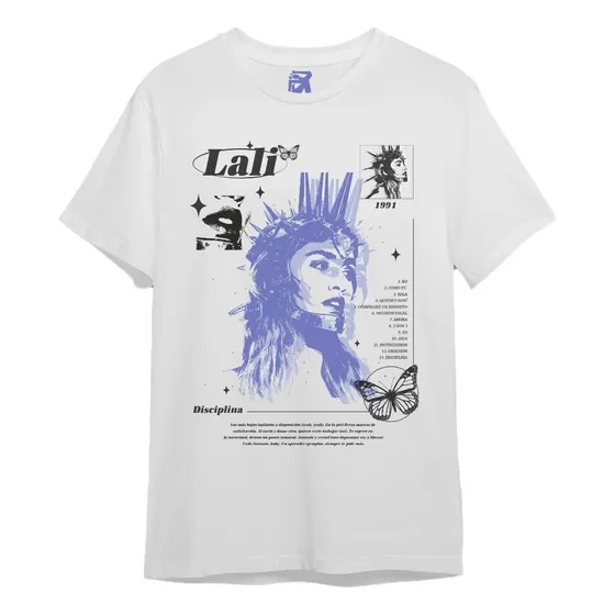Remera Lali Disciplina Tour 1  - Van Gogh Uy
