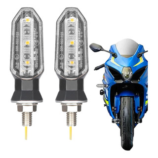 Luces Intermitentes Para Motocicleta 2 Uds. Lámparas De Seña Luces Intermitentes Para Motocicleta 2 Uds. Lámparas De Seña