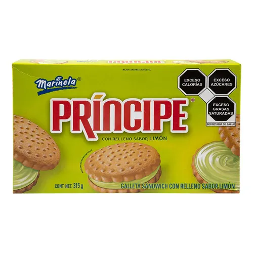 Galletas Marinela Príncipe Limón 315g