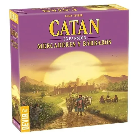 Catan Mercaderes Y Barbaros - Juegos De Mesa