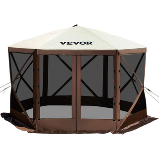 Vevor Pop-up Camping Gazebo Camping Canopy Shelter 6 Sided Vevor Pop-up Camping Gazebo Camping Canopy Shelter 6 Sided