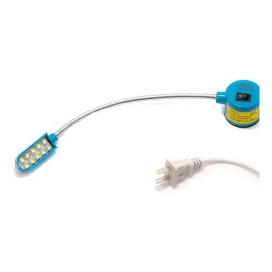 Luminária Lampada C/ 10 Led, Haste Flexível, Maquina Costura