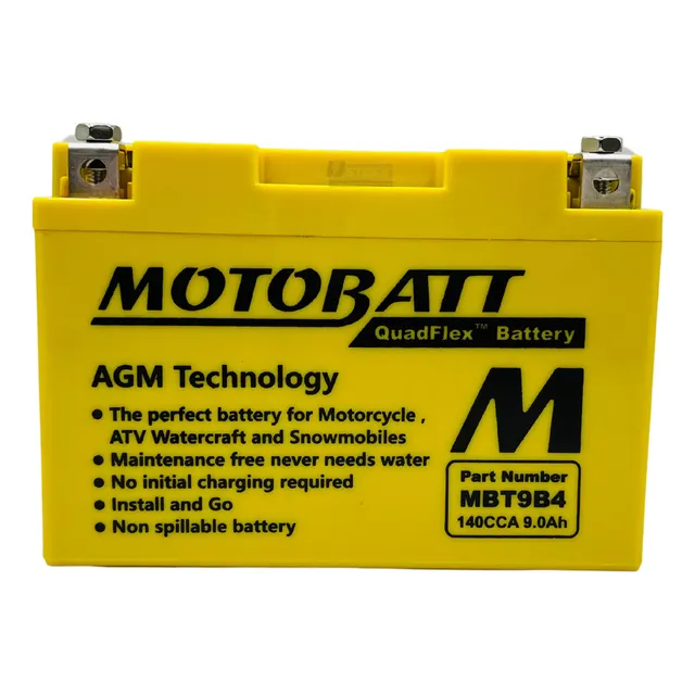 Bateria Gel Motobatt Mbt9b4 Yt9b-bs Yamaha Xt 660r Mt-03 R6