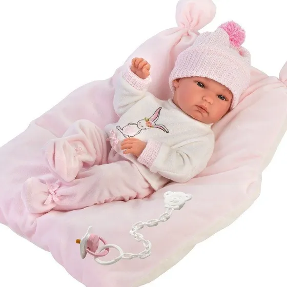 Bebé Real Reborn Recien Nacida Lo Bañas Llorens España 35cm