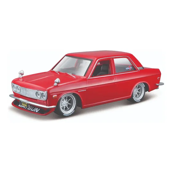 Maisto Datsun 510 Des Al 1971 Escala 1:24 Color Rojo