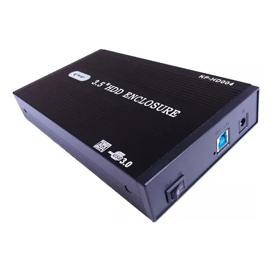 Knup KP-HD004 case preto com USB 3.0