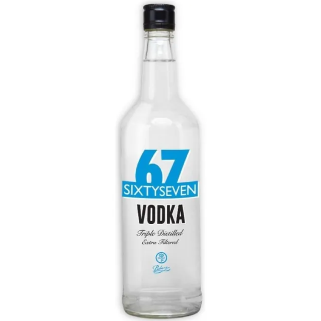 Vodka 67 Sixty Seven Triple Destilado Extra Filtrado 750ml
