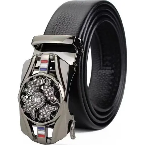 Cinturón Giratorio Para Hombre Con Hebillas.