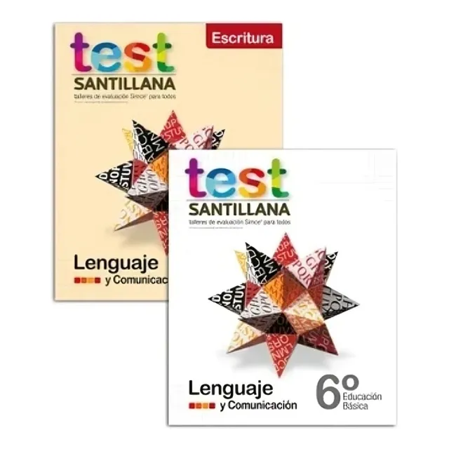 Test 6 Básico Lenguaje. Editorial: Santillana, De Varios Autores. Aplica Editorial Santillana, Tapa Blanda, Edición En Español,