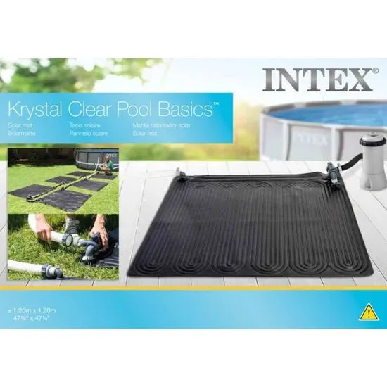 Manta Alfombra De Calentamiento Solar P/ Piscinas 120x120cm