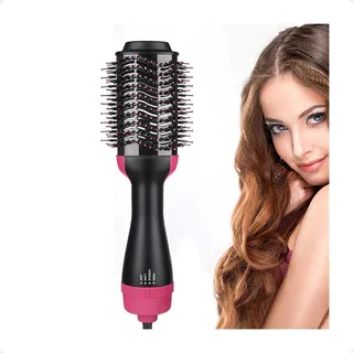 Escova Secadora 4 Em 1 Profissional 1200w Seca Alisa Modela Cabelo 220v Escova Secadora 4 Em 1 Profissional 1200w Seca Alisa Modela Cabelo 220v