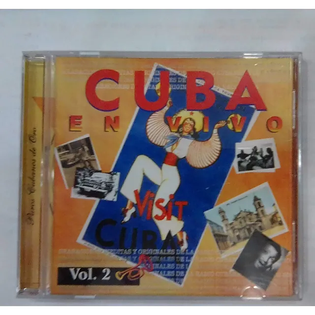 Cuba En Vivo. Vol. 2. Cd Org Usado. Qqa.