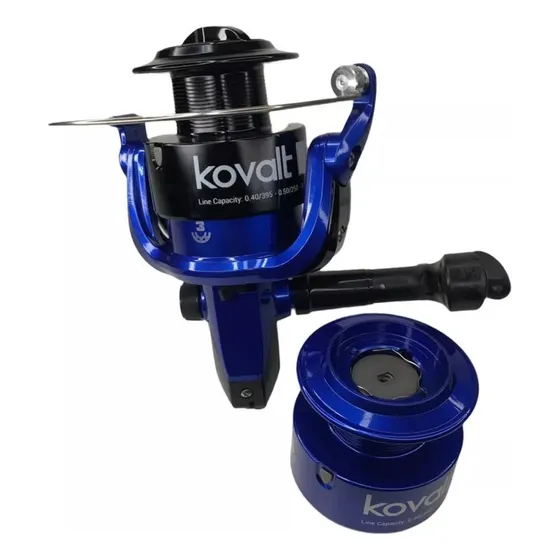 Reel Waterdog Kovalt 5003 Frontal Variada Rio Mar 3 Rulemans