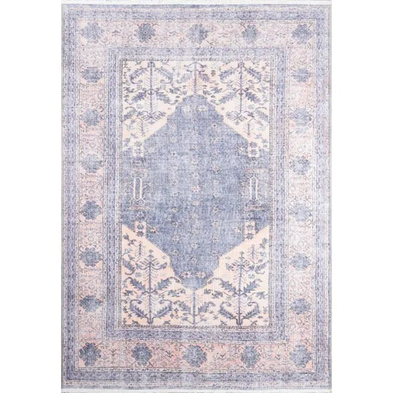 Momeni Runner Alfombra Denim 8 Pie Largo X 2 6  Ancho 9