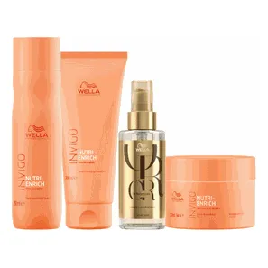 Kit Wella Nutri-enrich Completo + Óleo Oil 100ml