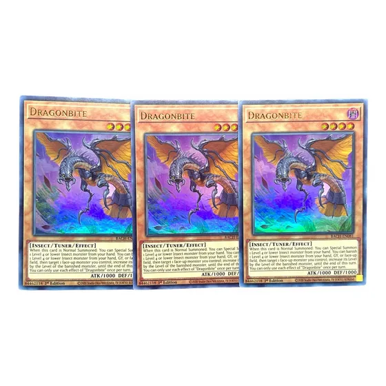 Dragonbite Battle Of Chaos Yugioh Inglés.