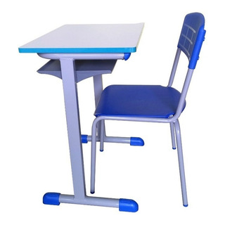 Conjunto Carteira Escolar P/ Adultos C/ Mesa E Cadeira Conjunto Carteira Escolar P/ Adultos C/ Mesa E Cadeira