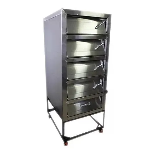 Horno Panadero O Pizzero Con 4  Bandejas A Gas