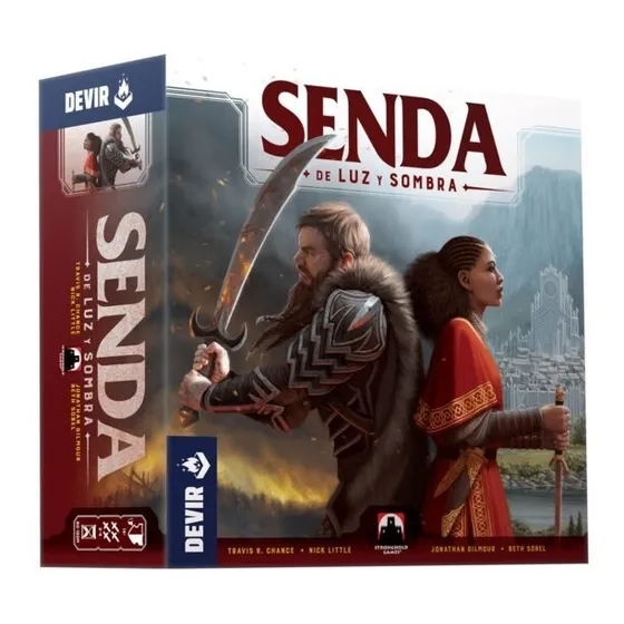 Senda De Luz Y Sombra - Juego De Mesa En Español - Devir