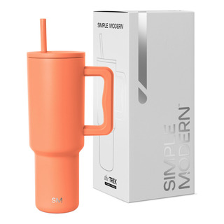 Vaso Simple Modern Trek De 1,2 L Con Asa Y Tapa Con Pajita Vaso Simple Modern Trek De 1,2 L Con Asa Y Tapa Con Pajita
