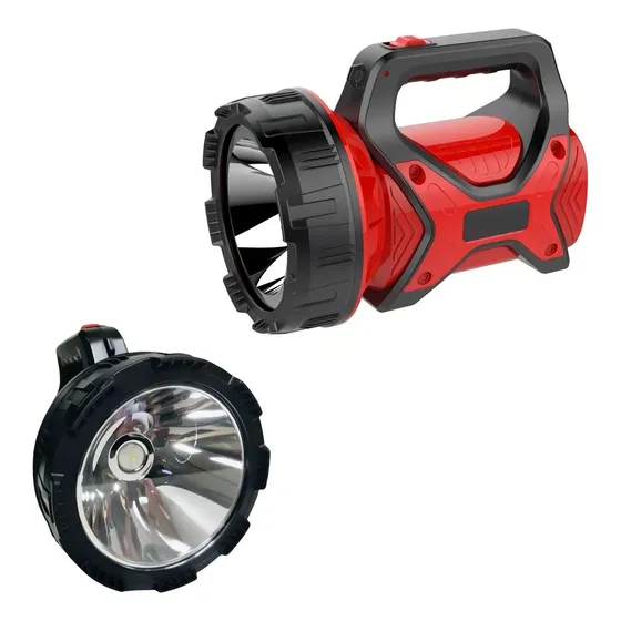 Lanterna Recarregável Super Led 10w Super Potente 4500 Mah Cor Da Lanterna Vermelho Cor Da Luz Branco CRS-3220