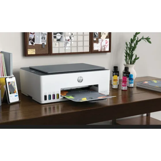 Hp Impresora Smarttank 520 Multifuncional Aio A Color Blanco