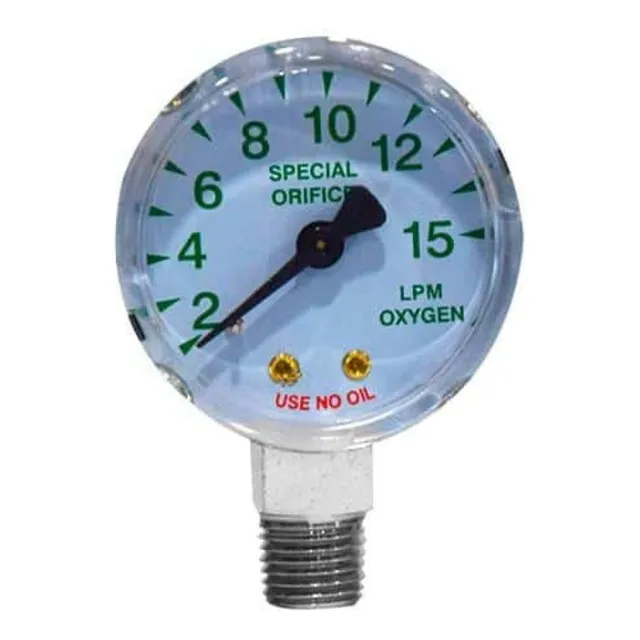 Manometro De Oxigeno Para Regulador Zr-187 - Zr-187mo