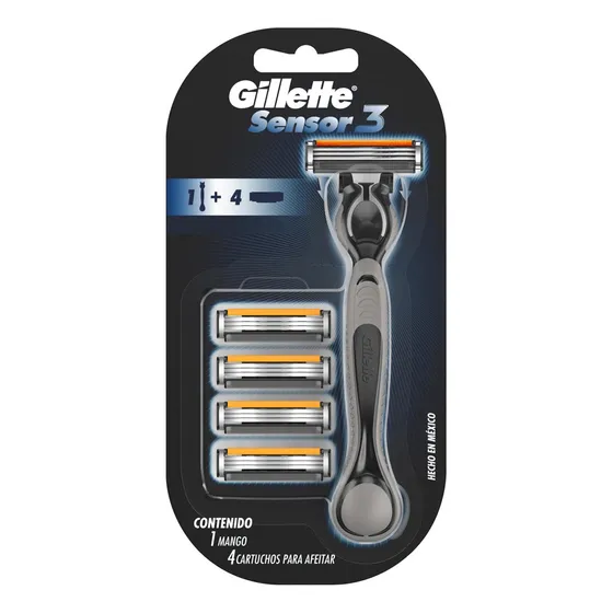 Gillette Sensor 3 Maquina Y Respuestos 4