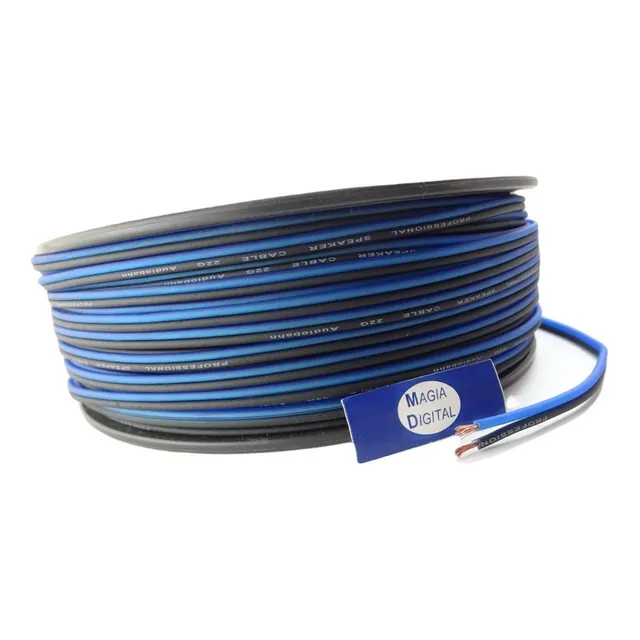 Rollo De Cable Para Bocina Calibre 22 100m Audionahn Asc22r