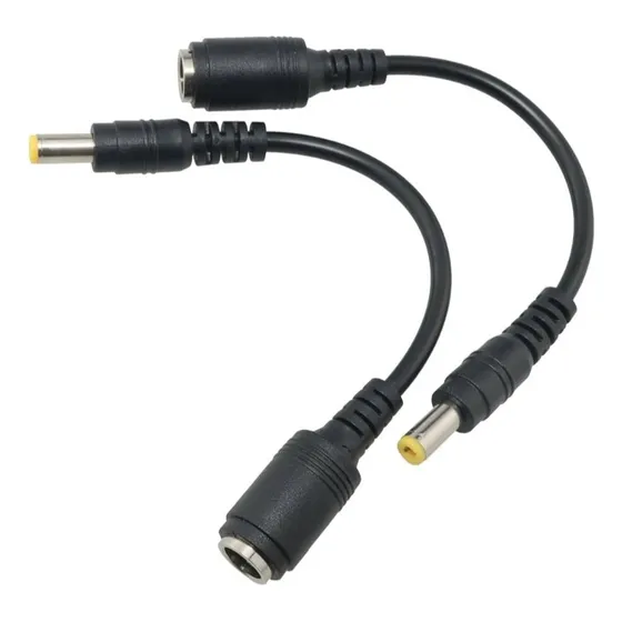 Cable Dc 5.5*2.5/2.1 Mm A 5.0*3.0 Toshiba A  Samsung 3 Unds