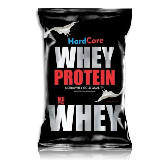 6 Paquetes De 1 Kg Proteína Whey Protein Hardcore Premium G