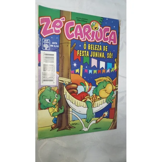 Gibi Zé Carioca - Nº 2078 - Abril Jovem ( 5396 )