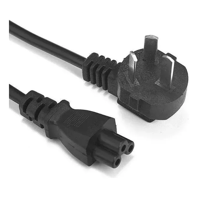 Cable Power Carga Para Notebook Tipo Trebol 1.8 Mts