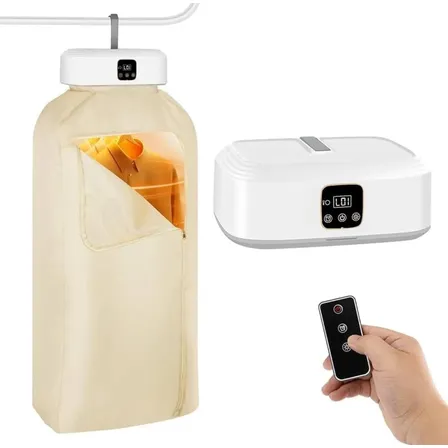 Secadora Portátil Plegable Eléctrico Inteligente Blanco