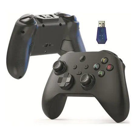 Joystick Gamer Inalámbrico Con Receptor Usb Grafito