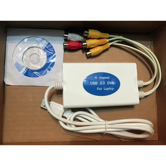 Dvr Para 4 Cámaras Usb 2.0